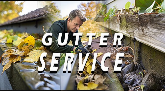 Banner for gutters